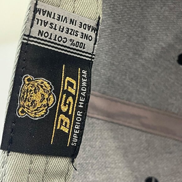 Miami Florida Snapback Hat Sunshine State Gray & Black Adjustable Cap By BSD - Picture 9 of 9